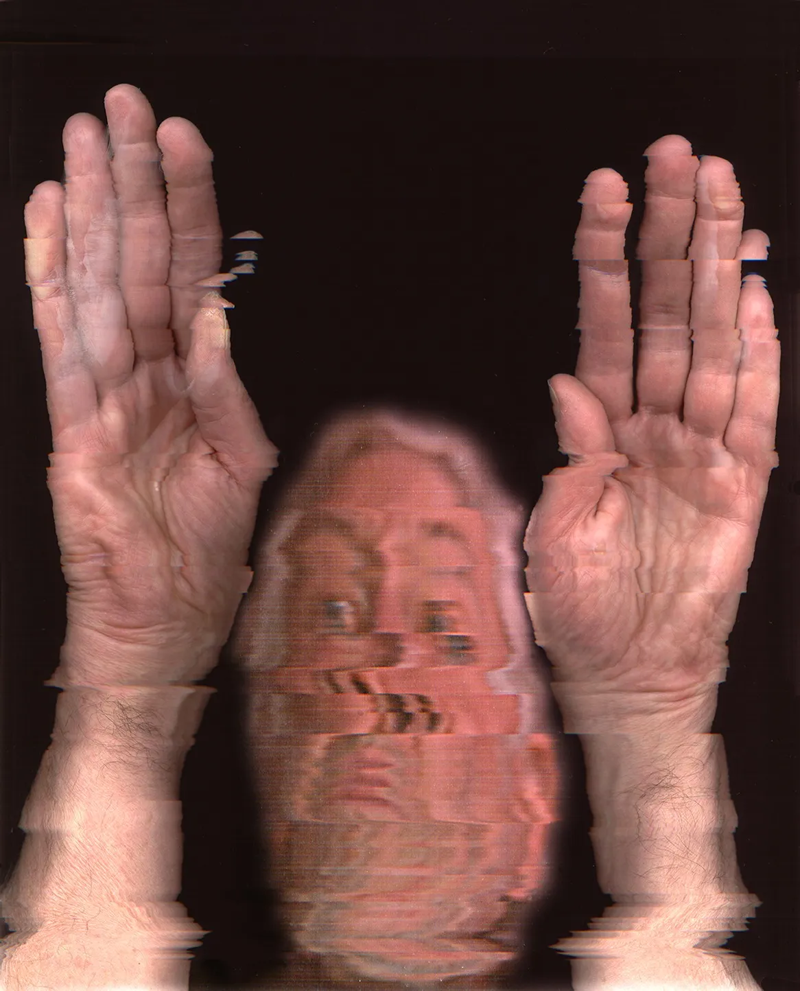 Kurt Novak, hands raised